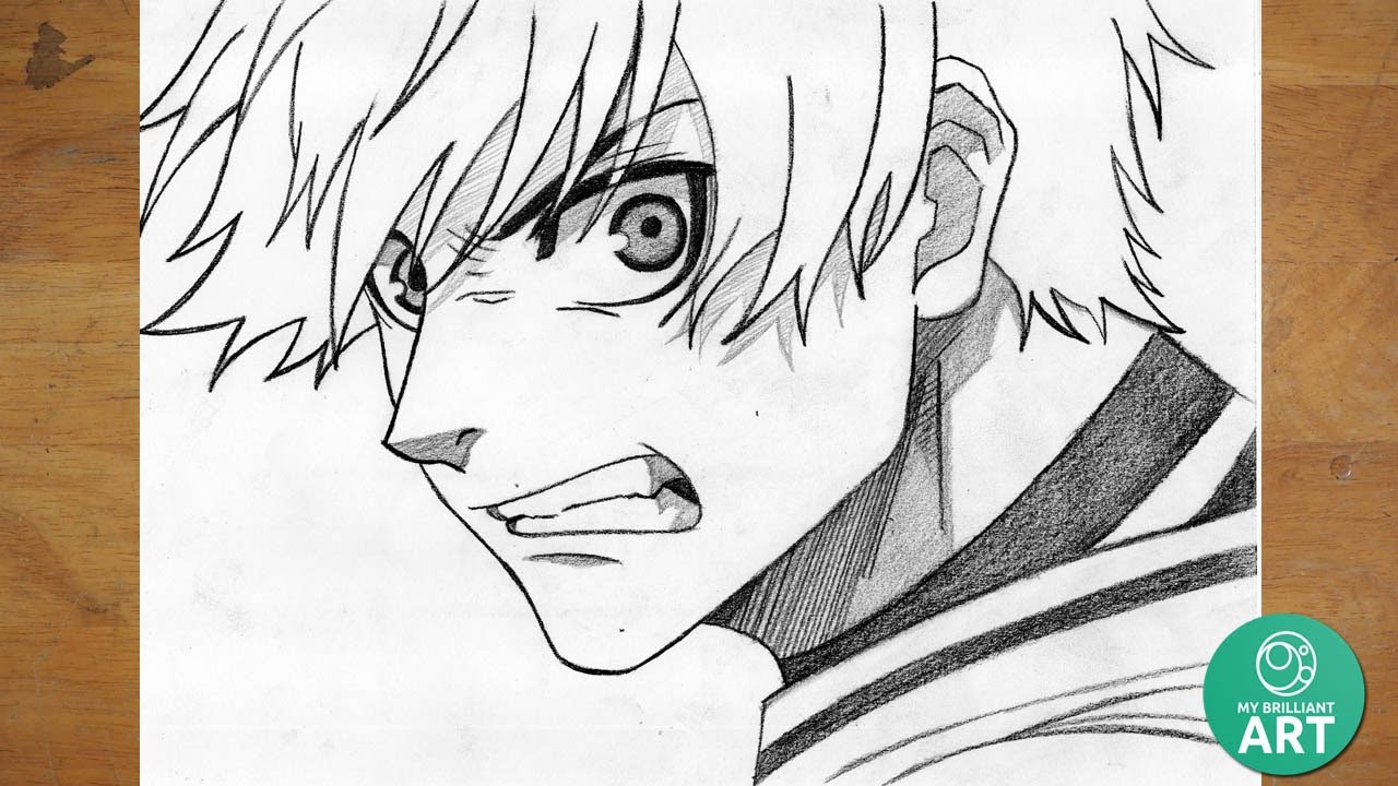 How to Draw Yoichi Isagi – Blue Lock Art Tutorial | Step by Step ⚽