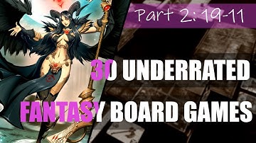 30 Underrated Fantasy Board Games in 2023 - Part 2 (19-11) | Best tabletop games you missed in 2023