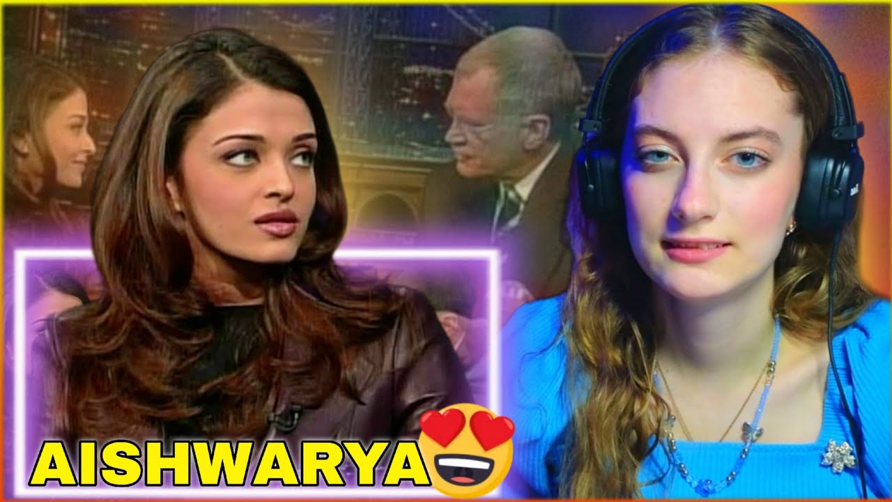 Aishwarya Rai | Savage Reply to David Letterman | Russian Girl reacts