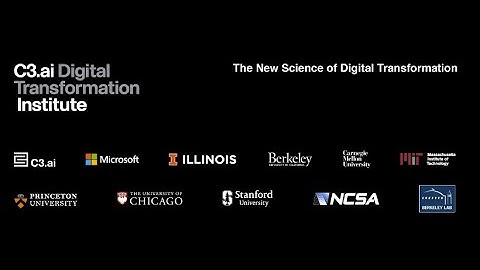 Introducing the C3.ai Digital Transformation Institute