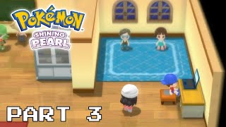 Pokémon Shining Pearl Gameplay Part 3 - Jubilife City