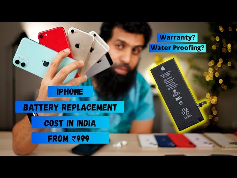 iPhone Battery Replacement Cost in India