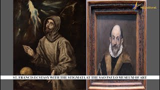 St  Francis Ecstasy with the Stigmata by El Greco at the Sao Paulo Museum of Art