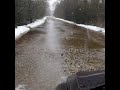 Затопленная дорога в апреле на дачу😣😣😣 СНТ Родник, Талдомский район