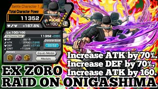 EXTREME ZORO RAID ON ONIGASHIMA GAMEPLAY | ONE PIECE BOUNTY RUSH | OPBR screenshot 1