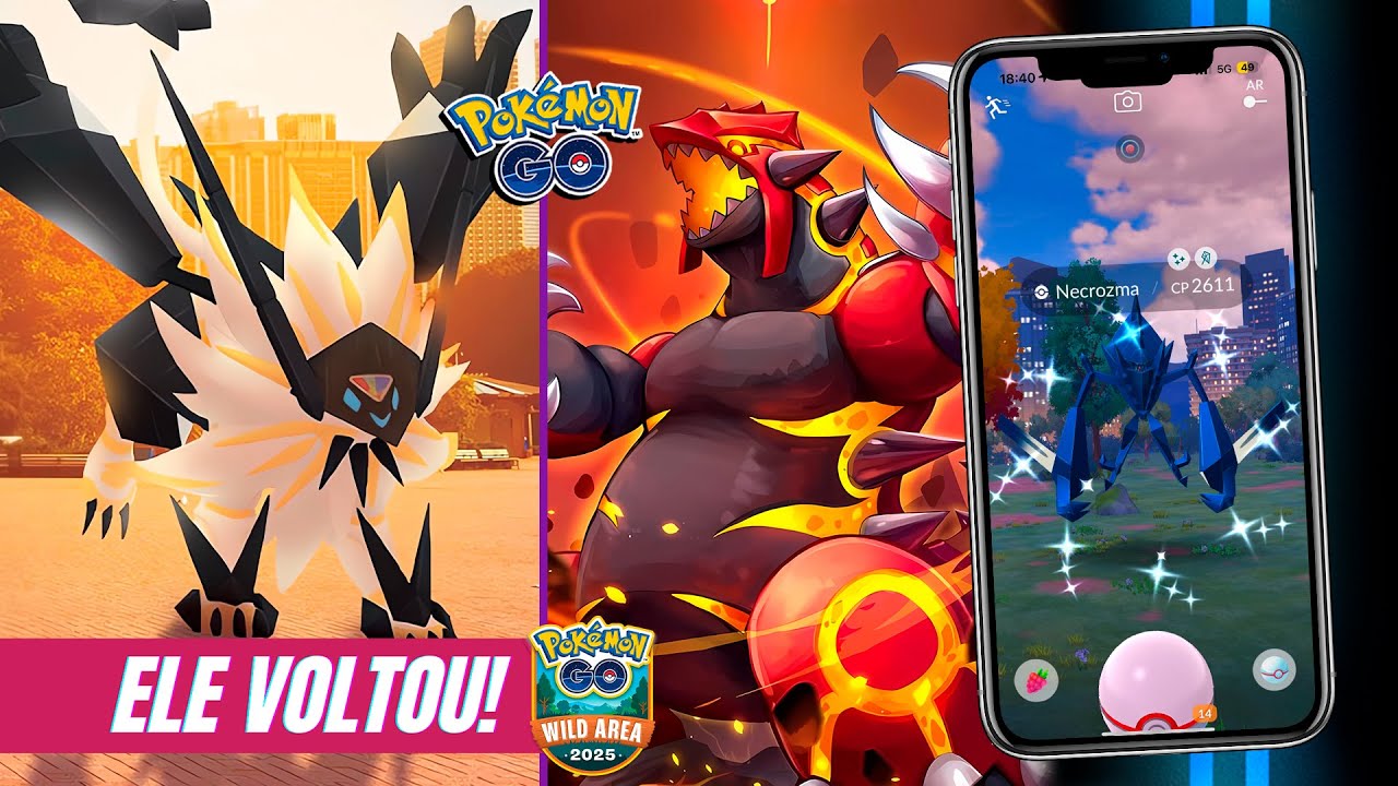NECROZMA VOLTOU! Pegue o Necrozma Shiny em Apenas 24h no Pokémon GO!