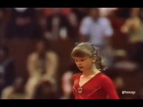 Irina Baraksanov URS Chunichi Cup 1984 Women S Floor Exercise 