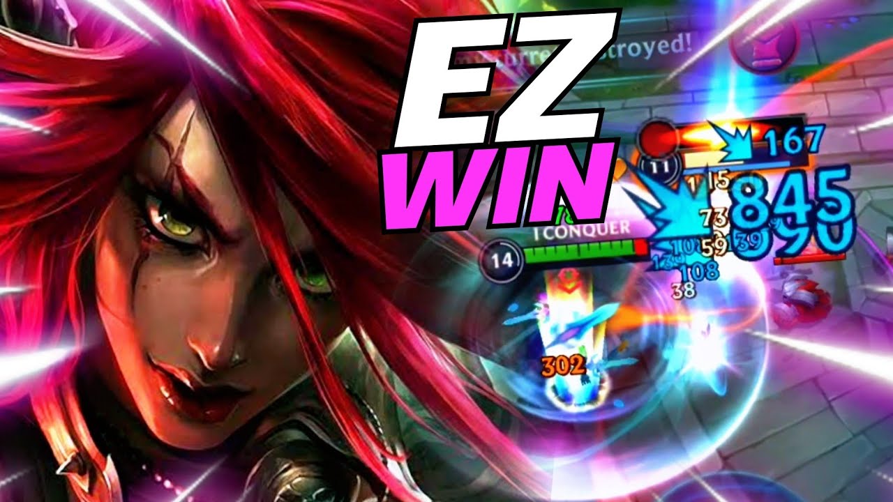 LEARN HOW TO WIN A HARD COUNTER MATCHUP USING KATARINA!!! (MUST WATCH)