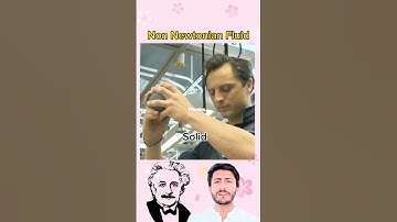 Non-Newtonian Fluids | The Weird Science of Liquid That Acts Like a Solid! #physics