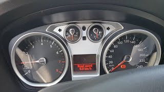 Activate Digital Speedometer on Focus Mk2.5 - Dashboard Test Mode screenshot 5