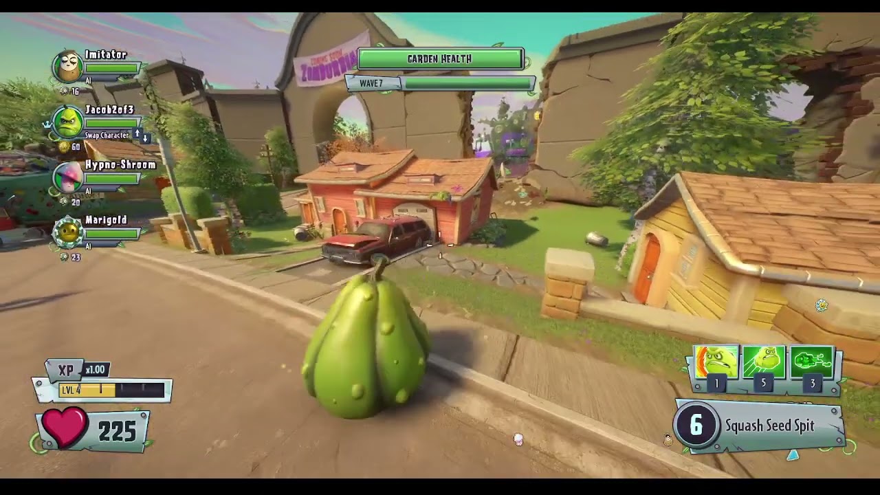 Plants vs Zombies GW2 Bonus Character Pack Ulimate Ops Character Showcase (Plants)