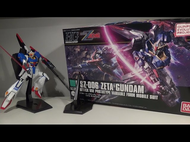 1 144 Hguc Zeta Gundam Gunpla Evolution Project Review Youtube