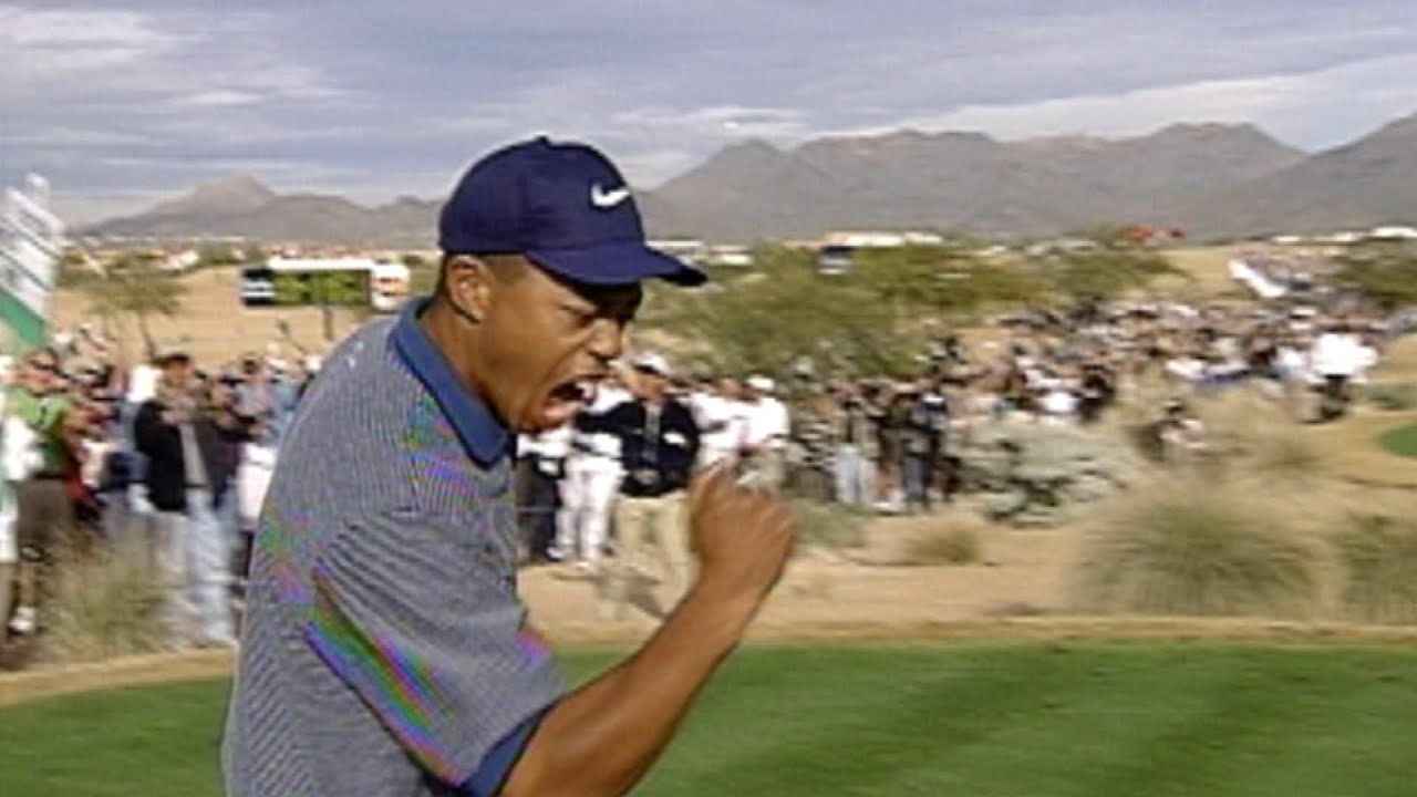 Tiger Woods recalls his ace and boulder encounter from Phoenix
