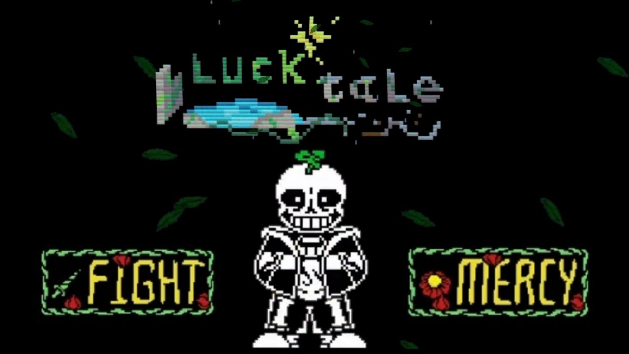 [언더테일 팬게임]Lucktale Sans by Sanesss's - YouTube