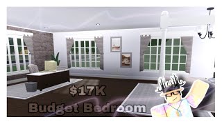 ROBLOX | Bloxburg: Budget Bedroom ($17K) | Speed Build