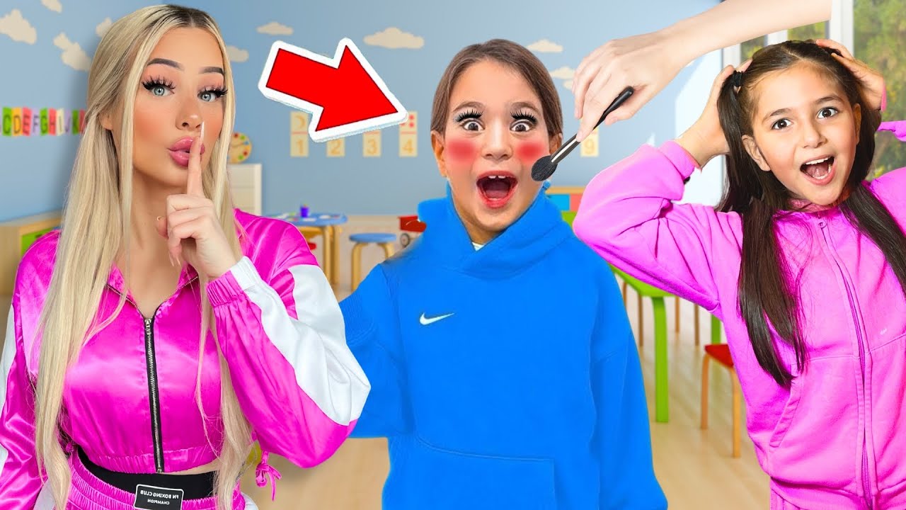 WIR schminken KLEINEN JUNGEN 🤫 (Prank)