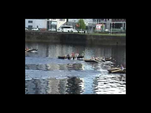 Limerick Riverfest 2010, Currach Racing.