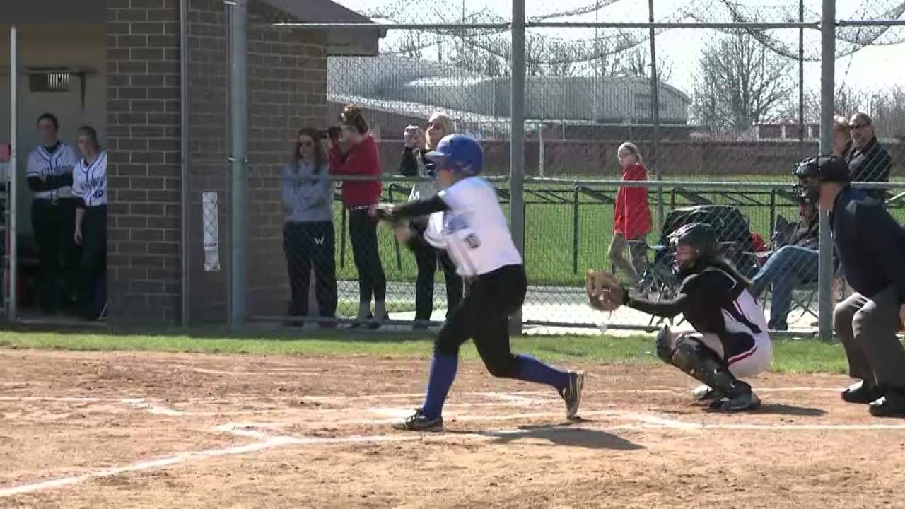 Allen East vs Softball YouTube