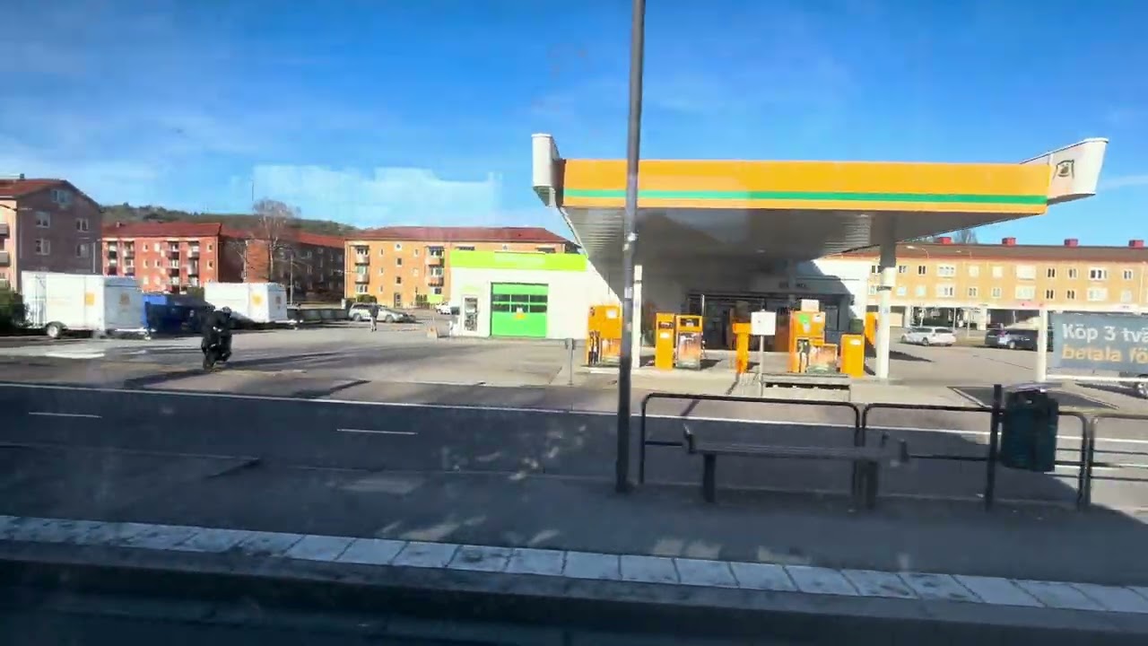 Buss 29 från Nils Ericson terminalen till Amhult resecentrum