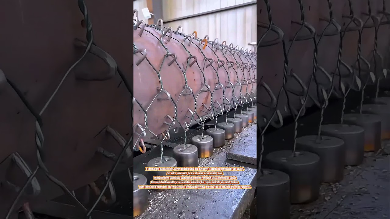 Wire Mesh Braiding Mold: Streamlining the Manufacturing Process