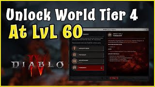 Diablo 4 World Tier 3 Capstone Boss Fight - How to beat at Level 60 Tips &amp; Tricks