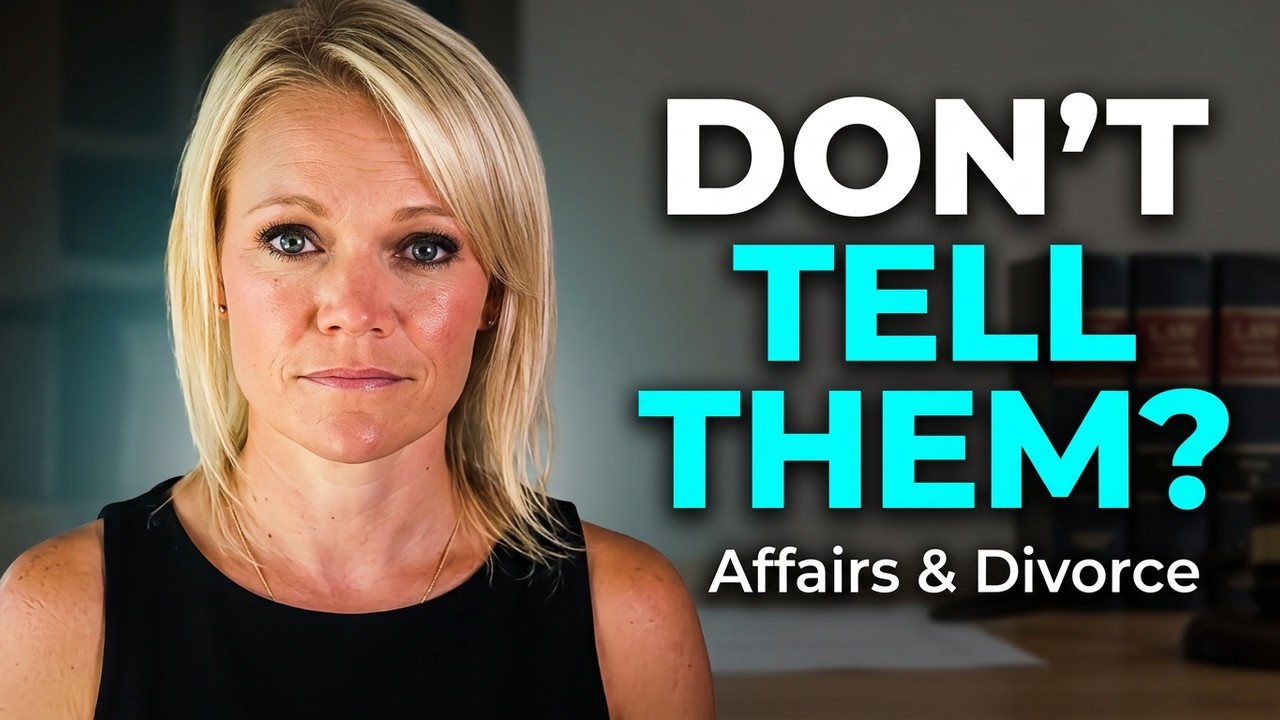 The #1 Mistake Parents Make During Divorce: Telling Kids About The Affair