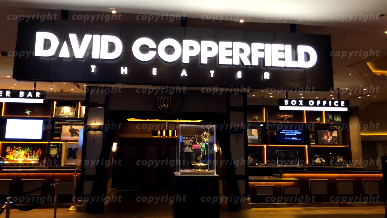 David Copperfield theater interior at MGM casino - YouTube