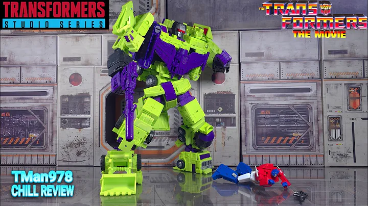 Transformers Studio Series Devastator The Transformers The Movie CHILL REVIEW 