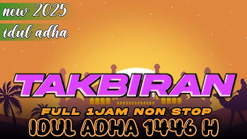 DJ TAKBIRAN IDUL ADHA MIDDLE  TJAP TASSO COCOK BUAT CEK SOUND TAKBIR