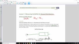 Algebra 1 Module 2 Lesson 7 Video