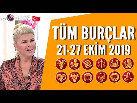 TÜM BURÇLAR | 21 Ekim – 27 Ekim 2019 | Nuray Sayarı'dan haftalık burç yorumları