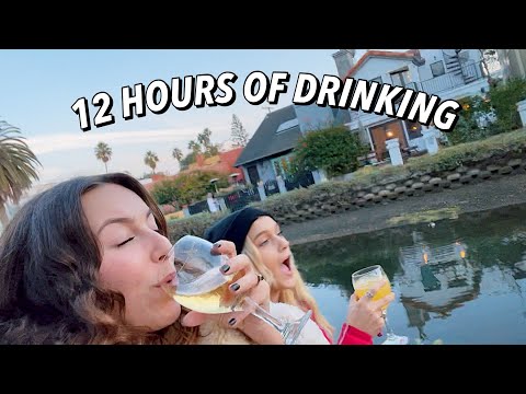 how day drinking turns into night drinking *drunk vlog*