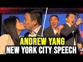 Andrew Yang New York City Fundraiser Featuring Evelyn Yang and Guests | Full Speech (Nov 24th)