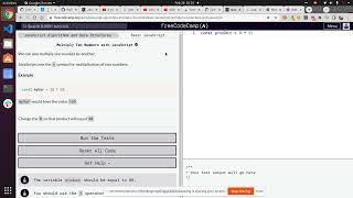Famous Lesson 13 | Basic JavaScript | Multiply Two Numbers with JavaScript Wealth