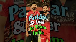 Shreyas Iyer &amp; Rajat Patidar in Indian Cricket team | #cricketanalysis #shortsviral #ipl
