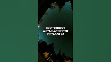 How to shoot a STARLAPSE with @insta360 X3 🌌 #shorts #360 #insta360 #stars #night