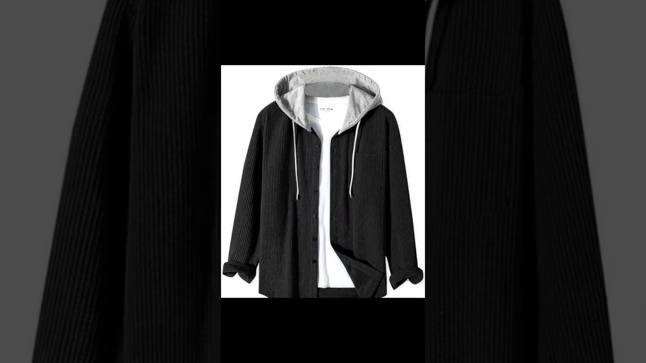 Noble Monk Men's Solid Regular Fit Shirt |Shirt with Hood shirts link 