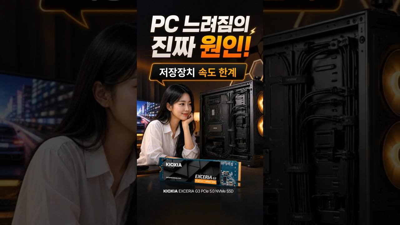 키오시아 EXCERIA G3 M.2 NVMe (1TB) 제작 영상 미리보기