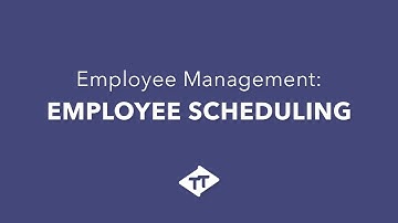 Total Touch POS - Employee Scheduling