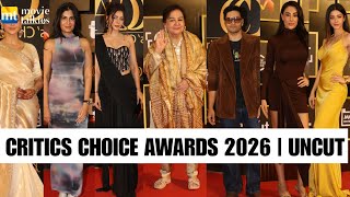 SRK's on-screen Mother's Farida Jalal, Ali Fazal, Shreya & more grace at Critics Choice Awards 2026