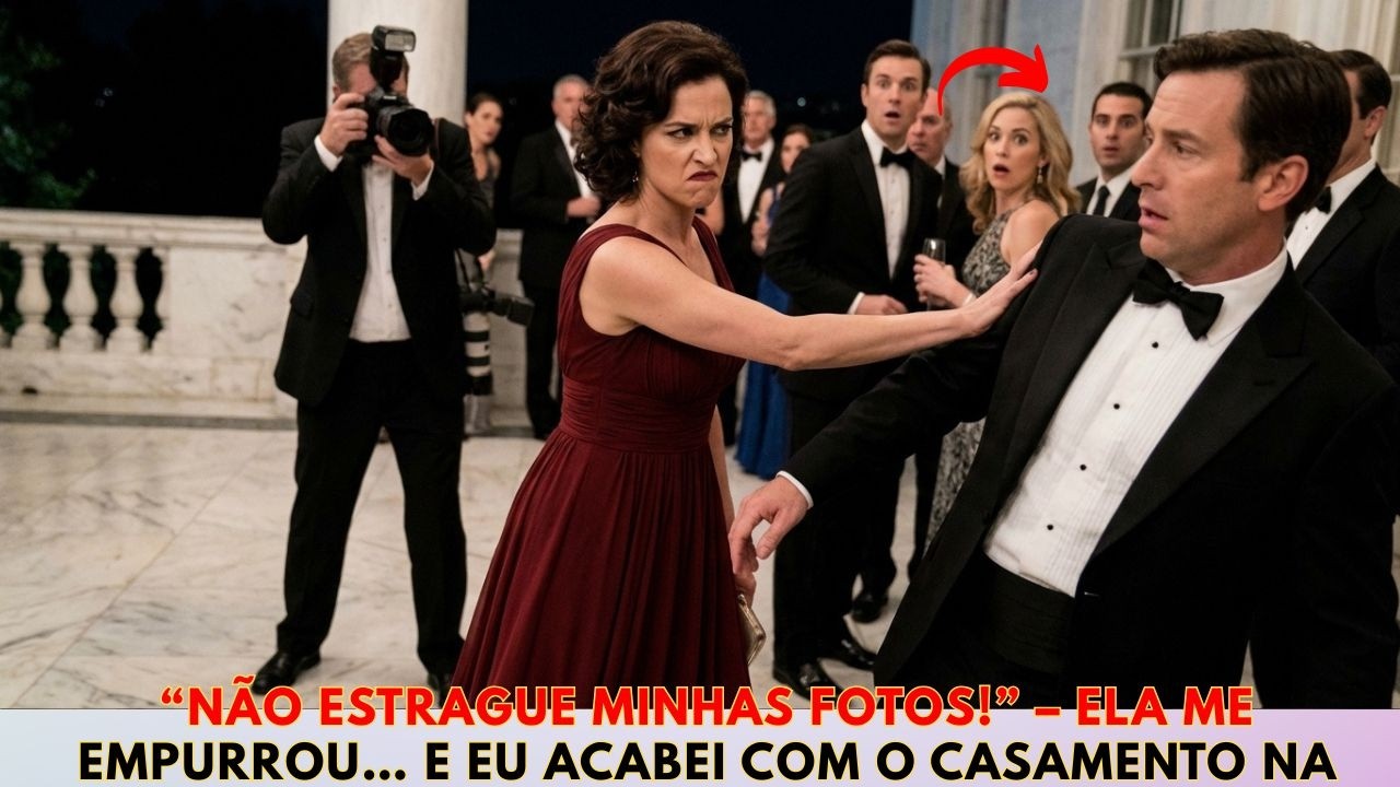 Minha Esposa Ela Me Empurro e Gritou “Não Estrague Minhas Fotos” – Minha Resposta Foi Devastadora