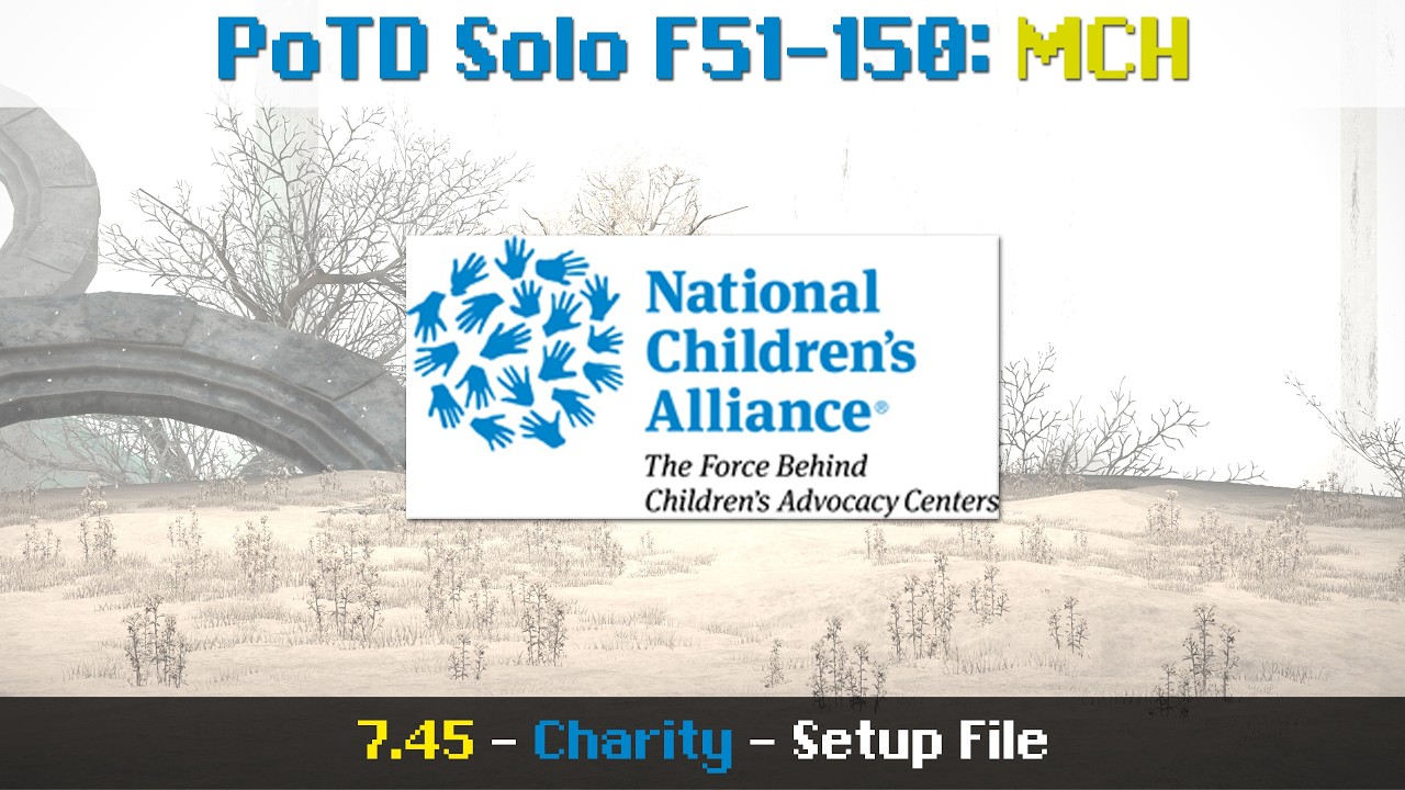 PoTD Solo MCH - NCA Charity Setup Run - F51-150 (4/21/26 | 7.45)