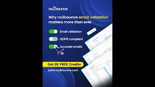 How no2bounce Validates Emails - Fast, Accurate & GDPR Compliant