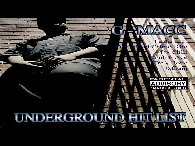 G-MACC - UDERGROUND HITS (FULL ALBUM) (1995) - YouTube