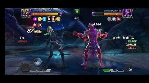 MCOC War  R4 Yelena vs. R4 High Evo