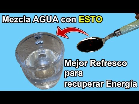 Mezcla AGUA y ESTO y <strong>vas</strong> a recuperar la Energía Rápido | ESTO desintoxicará tu Hígado