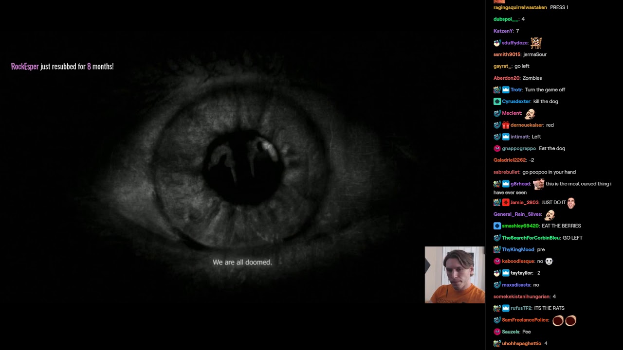 Jerma Streams [with Chat] - Darkwood