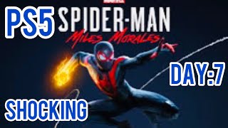 Day 7 Spiderman Miles Morales PS5 1st Time playing   Gameplay PS5 120fps
