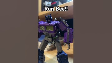 Run Bee #transformers #comedyskit #funny #shorts #memes #fyp #viral #shatteredglass #bumblebee #view