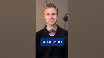 How to pronounce LITERALLY #english